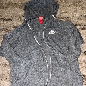 Nike Heather Gray Hoodie